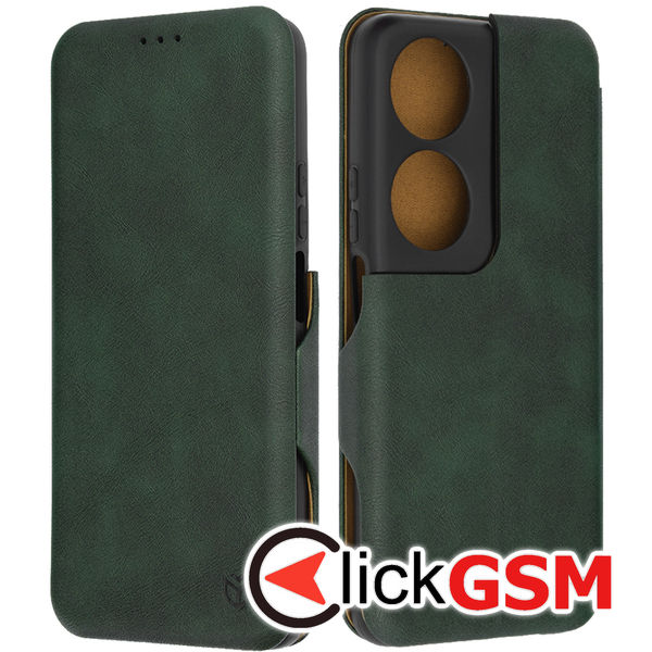 Accesoriu Husa Safe Wallet Verde Honor X7b