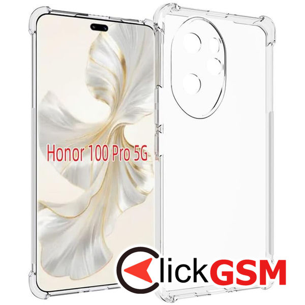 Accesoriu Husa Shockproof Transparenta Honor 100 Pro