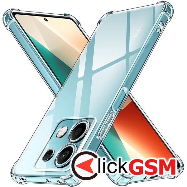 Accesoriu Husa Shockproof Transparenta Xiaomi Redmi Note 13 Pro