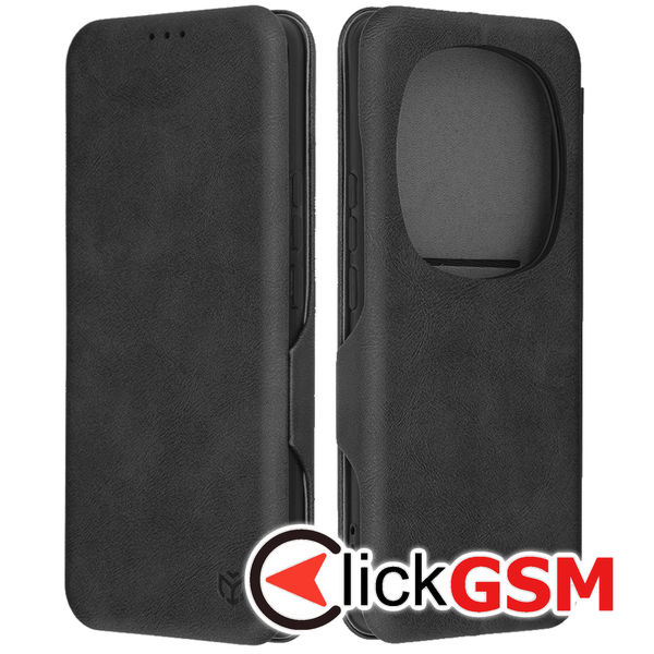 Accesoriu Husa Safe Wallet Negru Honor Magic6 Pro