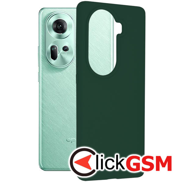 Accesoriu Husa Soft Edge Verde Oppo Reno11