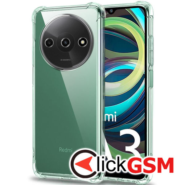 Accesoriu Husa Shockproof Transparenta Xiaomi Redmi A3