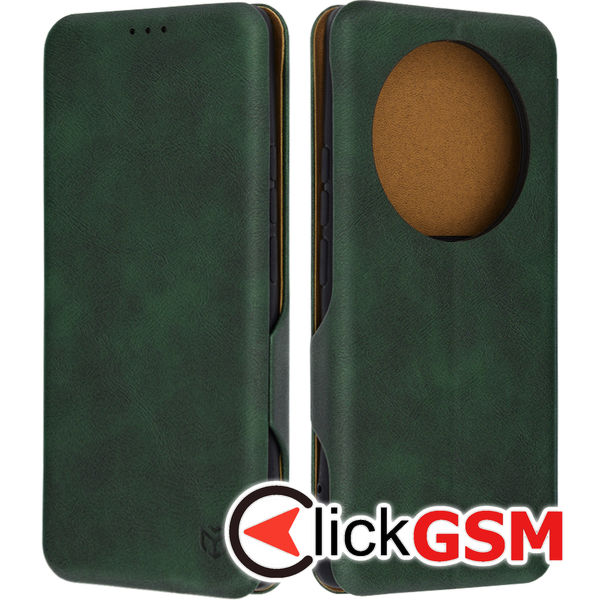 Accesoriu Husa Safe Wallet Verde Realme 12 Pro