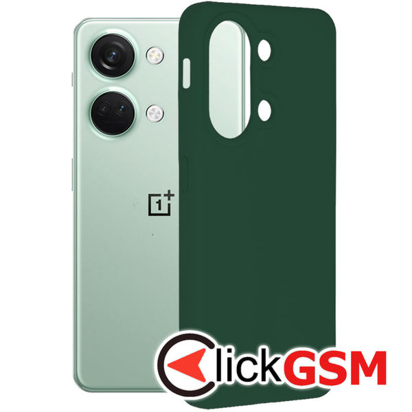 Accesoriu Husa Soft Edge Verde OnePlus Nord 3 5G