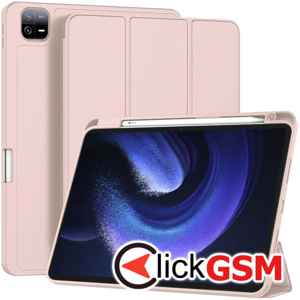 Accesoriu Husa Flex Roz Xiaomi Pad 6