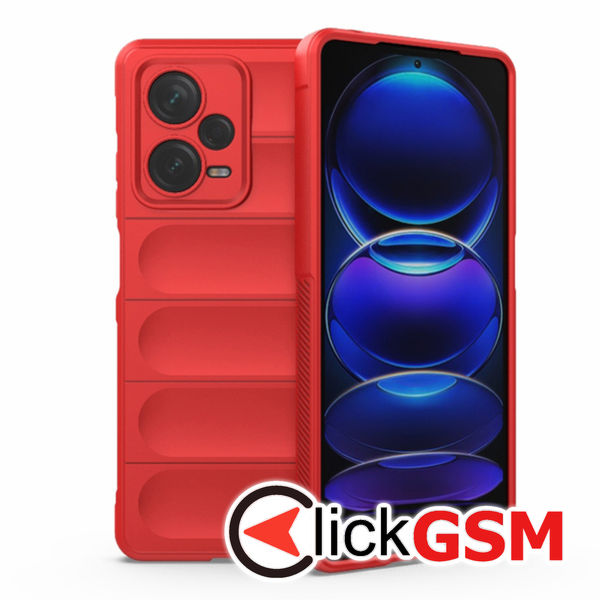 Accesoriu Husa Magic Shield Rosu Xiaomi Redmi Note 12 Pro 5G