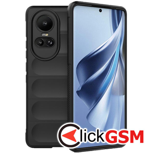 Accesoriu Husa Magic Shield Negru Oppo Reno10 Pro