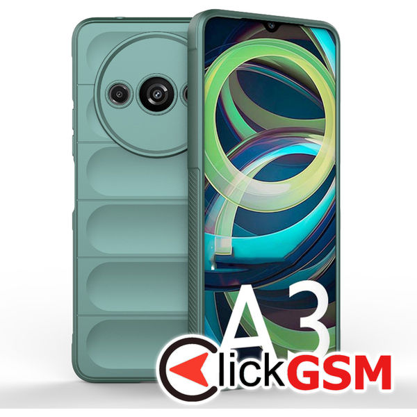 Accesoriu Husa Magic Shield Verde Xiaomi Redmi A3