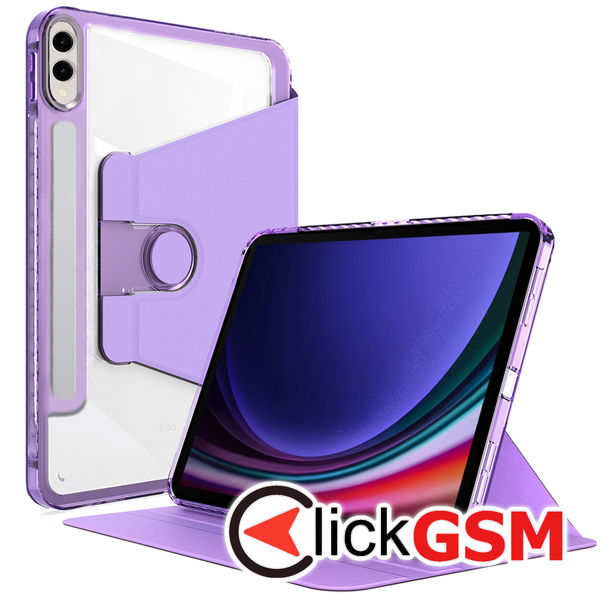 Accesoriu Husa Crystal Vision Mov Samsung Galaxy Tab S9 Ultra