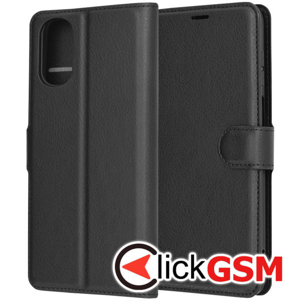 Accesoriu Husa Carte Negru Motorola Moto E22s