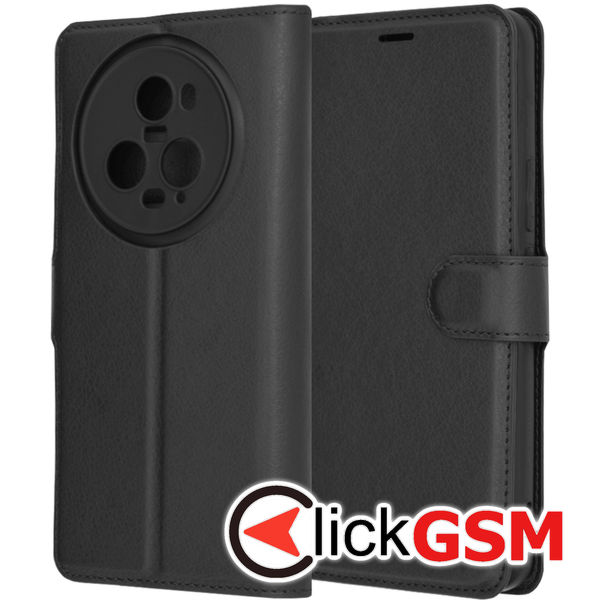 Accesoriu Husa Carte Negru Honor Magic5 Pro