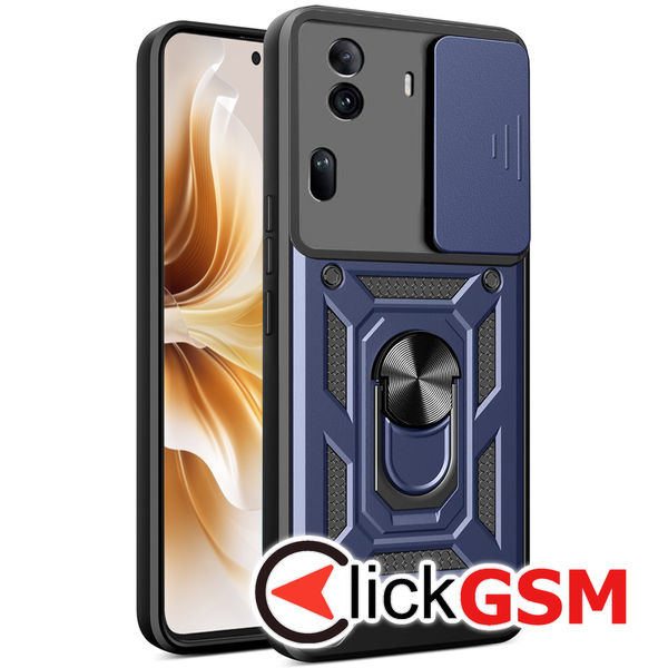 Accesoriu Husa CamShield Albastru Oppo Reno11 Pro