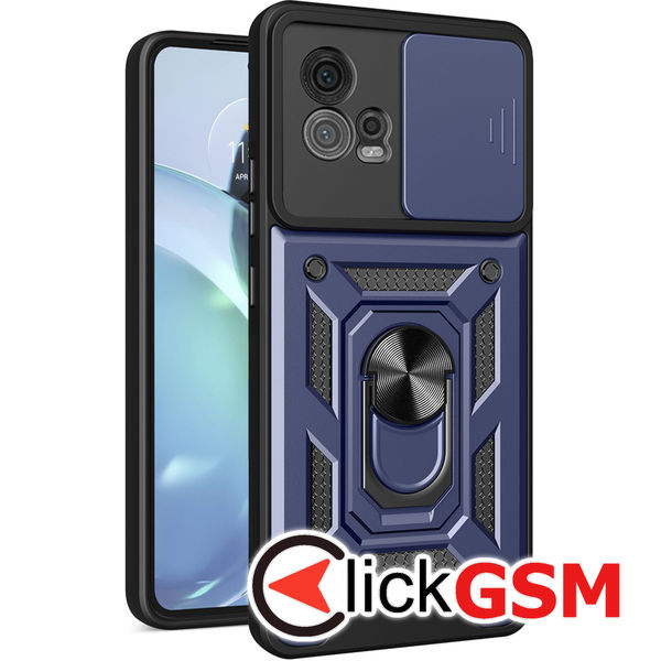 Accesoriu Husa CamShield Albastru Motorola Moto G72