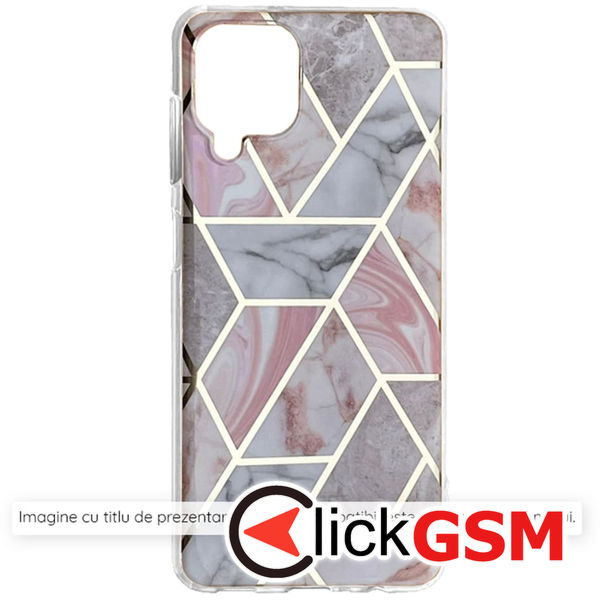 Accesoriu Husa Marble Roz Honor X7b