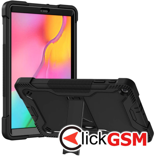 Accesoriu Husa Rugged Negru Samsung Galaxy Tab A 10.1 2019