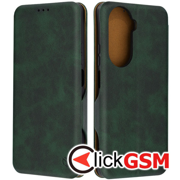 Accesoriu Husa Safe Wallet Verde Huawei Nova 11 SE