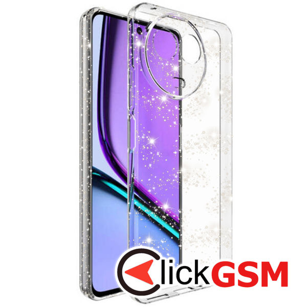 Accesoriu Husa SparkleSkin Transparenta Realme 11 5G