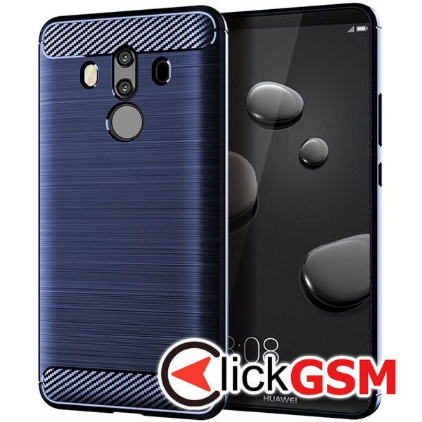 Accesoriu Carbon Silicone Huawei Mate 10 Pro