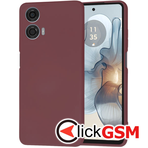 Accesoriu Husa SoftFlex Bordo Motorola Moto G24 Power