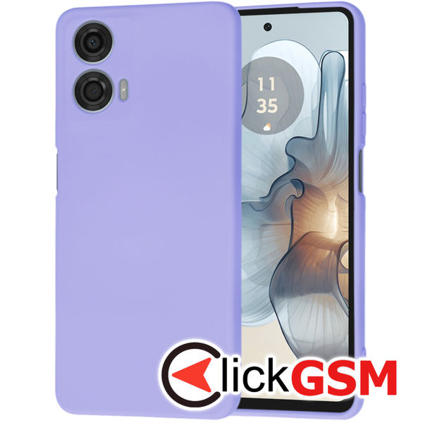 Accesoriu Husa SoftFlex Violet Motorola Moto G24 Power