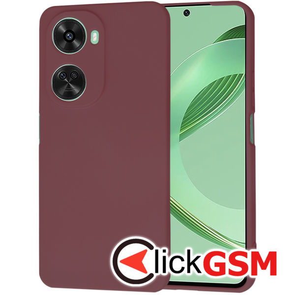 Accesoriu Husa SoftFlex Bordo Huawei Nova 11 SE