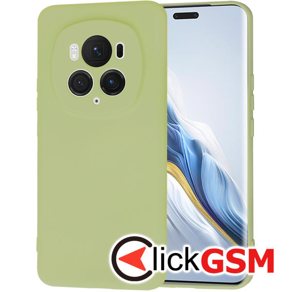 Accesoriu Husa SoftFlex Verde Honor Magic6 Pro