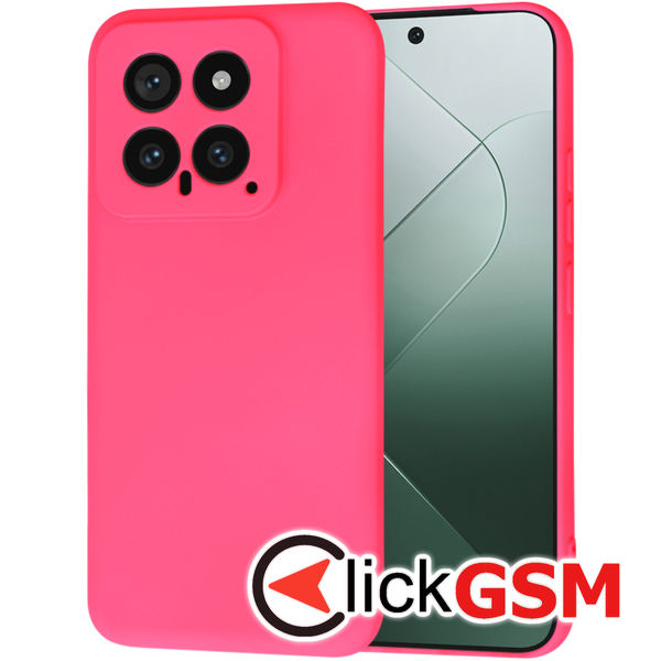 Accesoriu Husa SoftFlex Fucsia Xiaomi 14