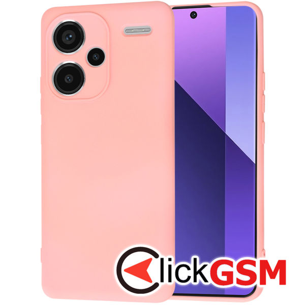 Accesoriu Husa SoftFlex Roz Xiaomi Redmi Note 13 Pro+ 5G