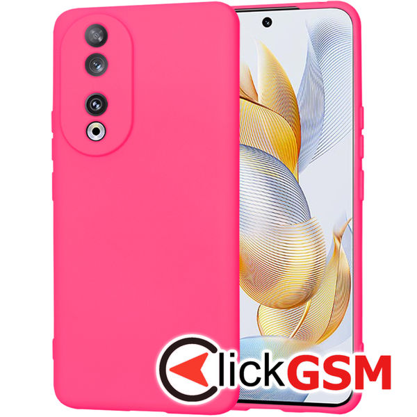 Accesoriu Husa SoftFlex Fucsia Honor 90