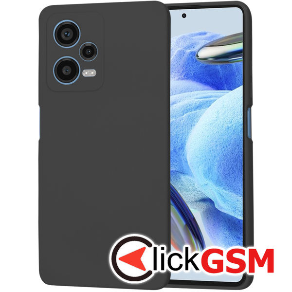 Accesoriu Husa SoftFlex Negru Xiaomi Redmi Note 12 Pro 5G