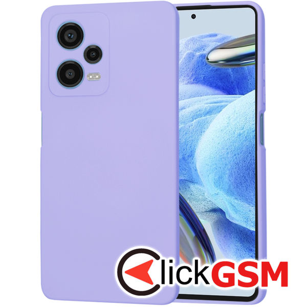 Accesoriu Husa SoftFlex Violet Xiaomi Redmi Note 12 Pro 5G