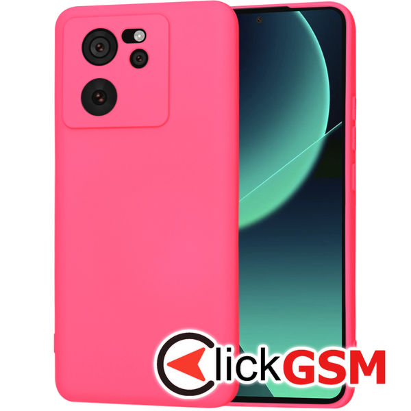 Accesoriu Husa SoftFlex Fucsia Xiaomi 13T