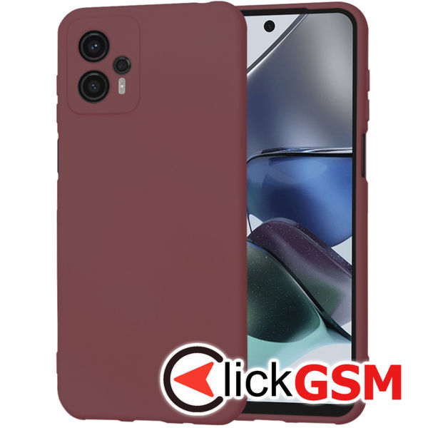 Accesoriu Husa SoftFlex Bordo Motorola Moto G23