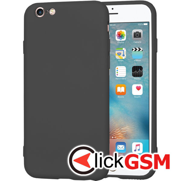 Accesoriu Husa SoftFlex Negru Apple IPhone 6s