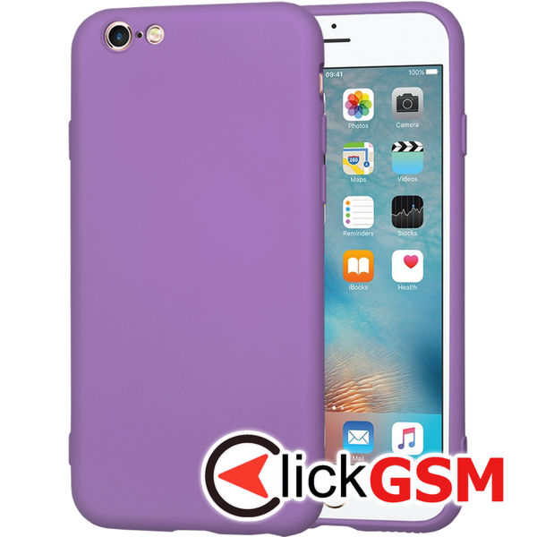 Accesoriu Husa SoftFlex Mov Apple IPhone 6s