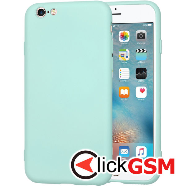 Accesoriu Husa SoftFlex Turcoaz Apple IPhone 6s