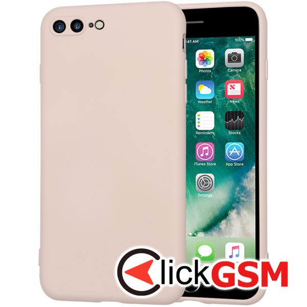 Accesoriu Husa SoftFlex Rozpudra Apple IPhone 8 Plus