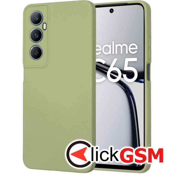 Accesoriu Husa SoftFlex Verde Realme C65