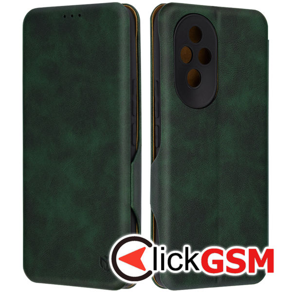 Accesoriu Husa Safe Wallet Verde Honor 200