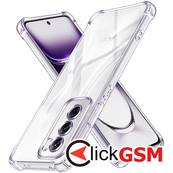 Accesoriu Husa Shockproof Transparenta Oppo Reno12