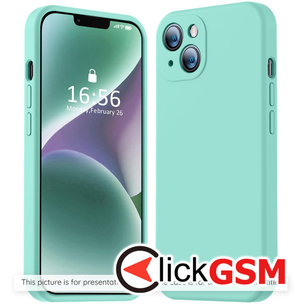 Accesoriu Husa SoftFlex Turcoaz Oppo Reno12