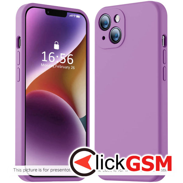 Accesoriu Husa SoftFlex Mov Oppo Reno12 Pro