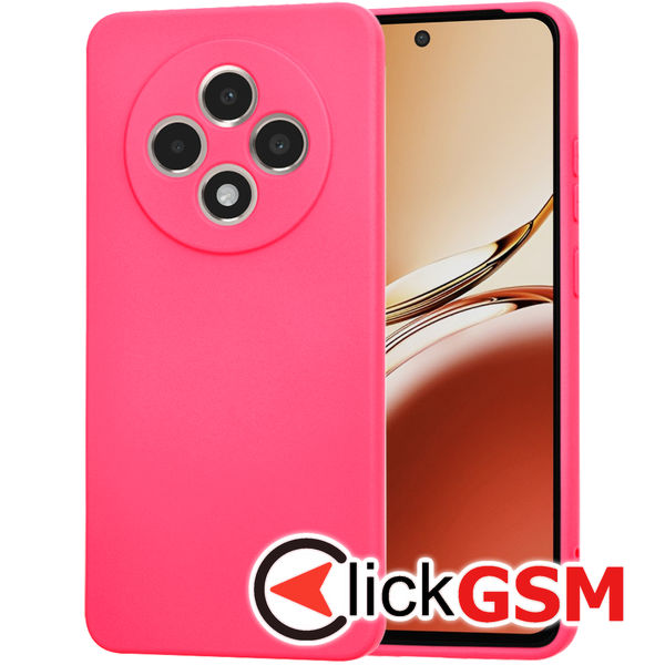 Accesoriu Husa SoftFlex Fucsia Oppo Reno12 F