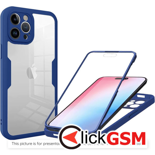 Accesoriu Husa ColorVerse Albastru Xiaomi Redmi Note 13 Pro+