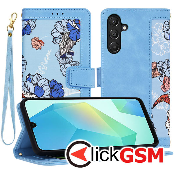 Accesoriu Husa Flip Bleu Samsung Galaxy A16