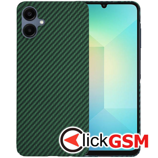 Accesoriu Husa Carbonite Verde Samsung Galaxy A06