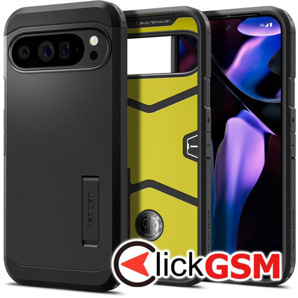 Accesoriu Husa Tough Armor Negru Google Pixel 9 Pro XL