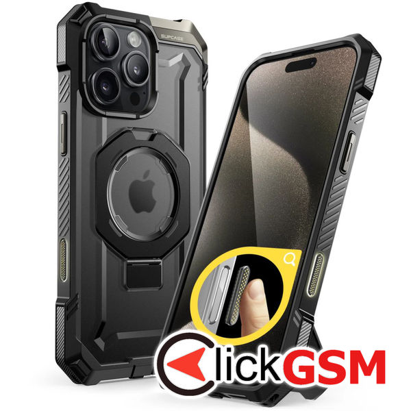 Supcase - Unicorn Beetle Defender - iPhone 16 Pro - Black