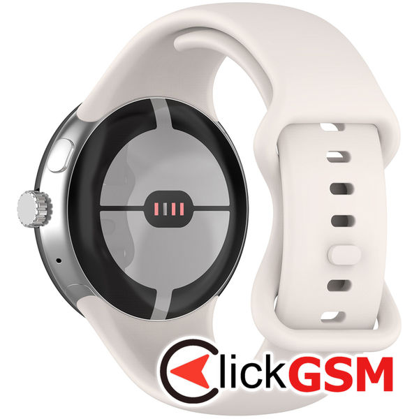 Accesoriu Curea Smartwatch Crem Google Pixel Watch 3 45mm