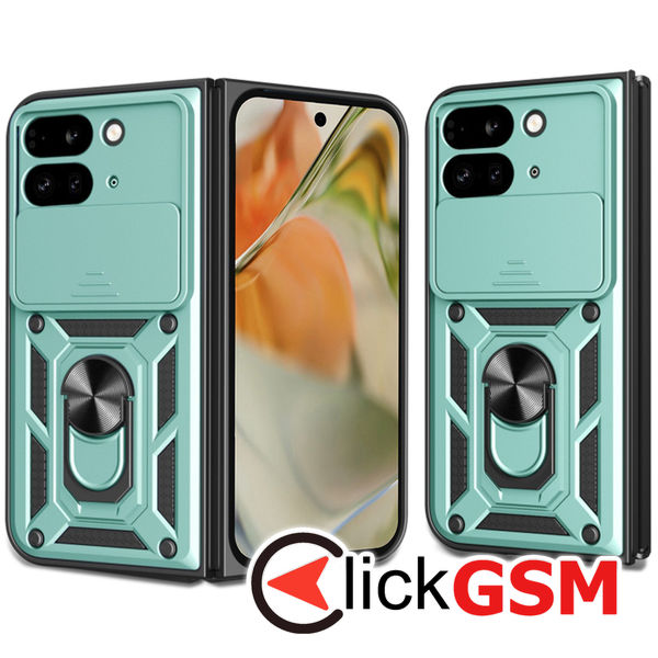 Accesoriu Husa CamShield Verde Google Pixel 9 Pro Fold